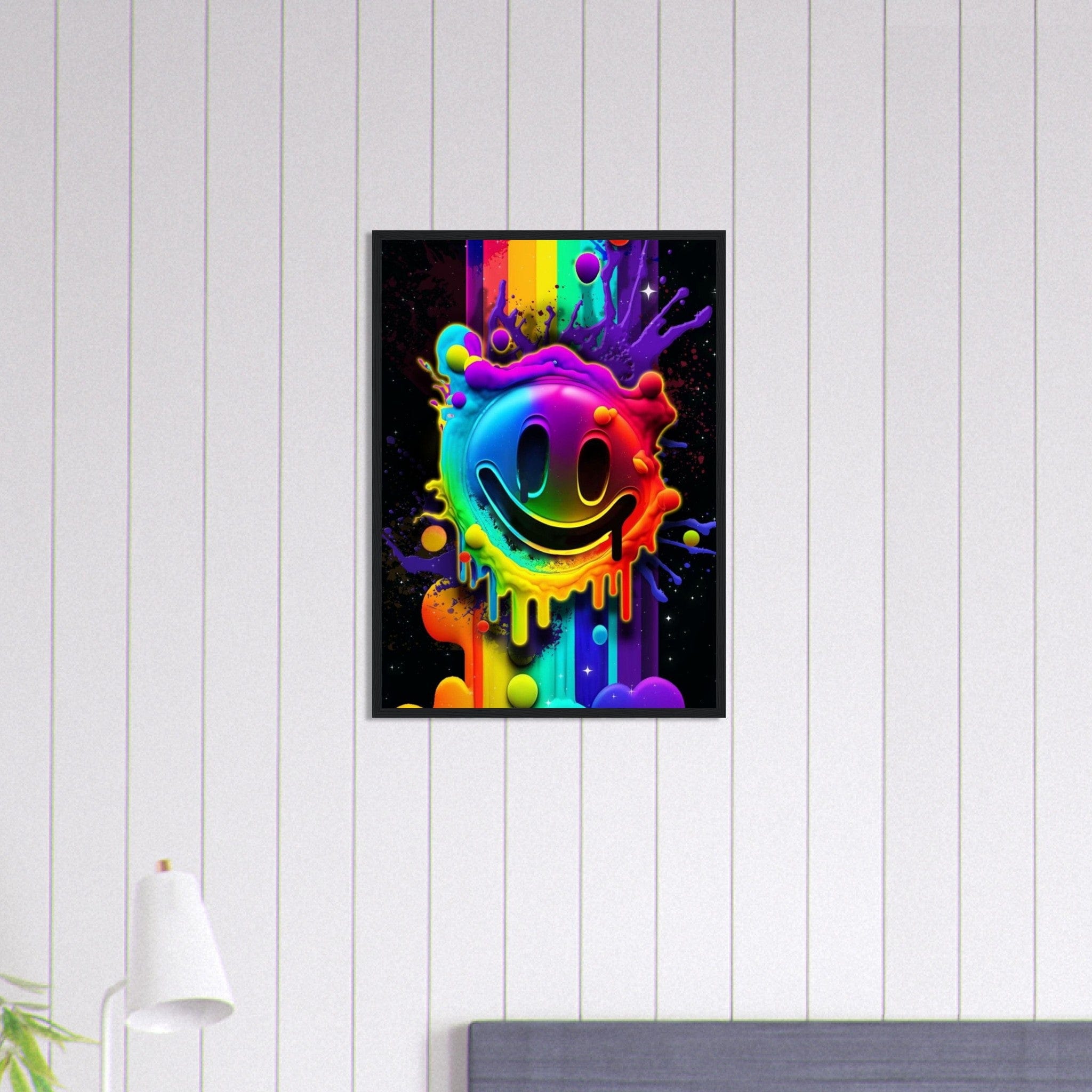 Canvanation Print Material 50x70 cm / 20x28″ Tableau Street Art Emoji Couleur