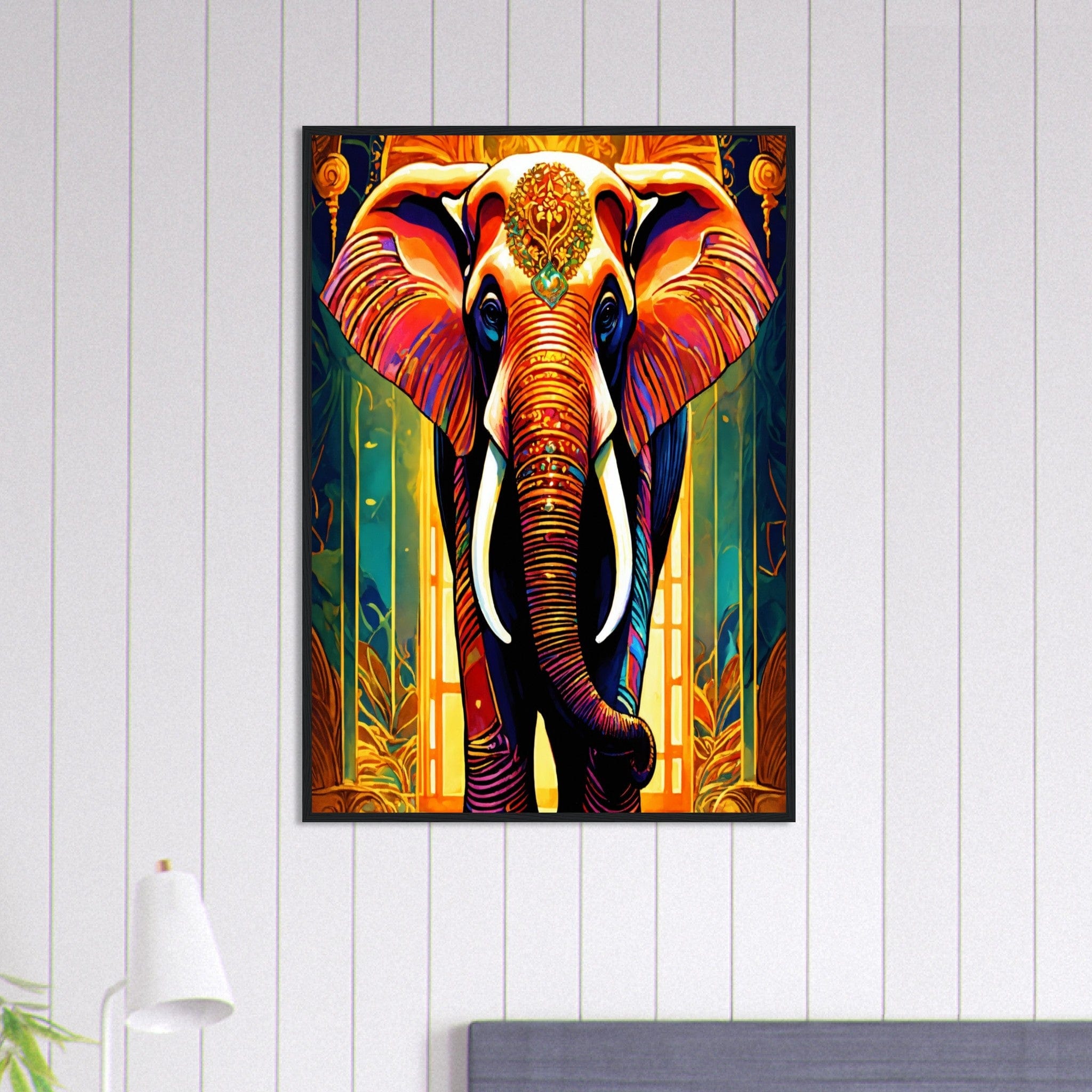 Canvanation Print Material 70x100 cm / 28x40″ Tableau Elephant L'Esprit Grand