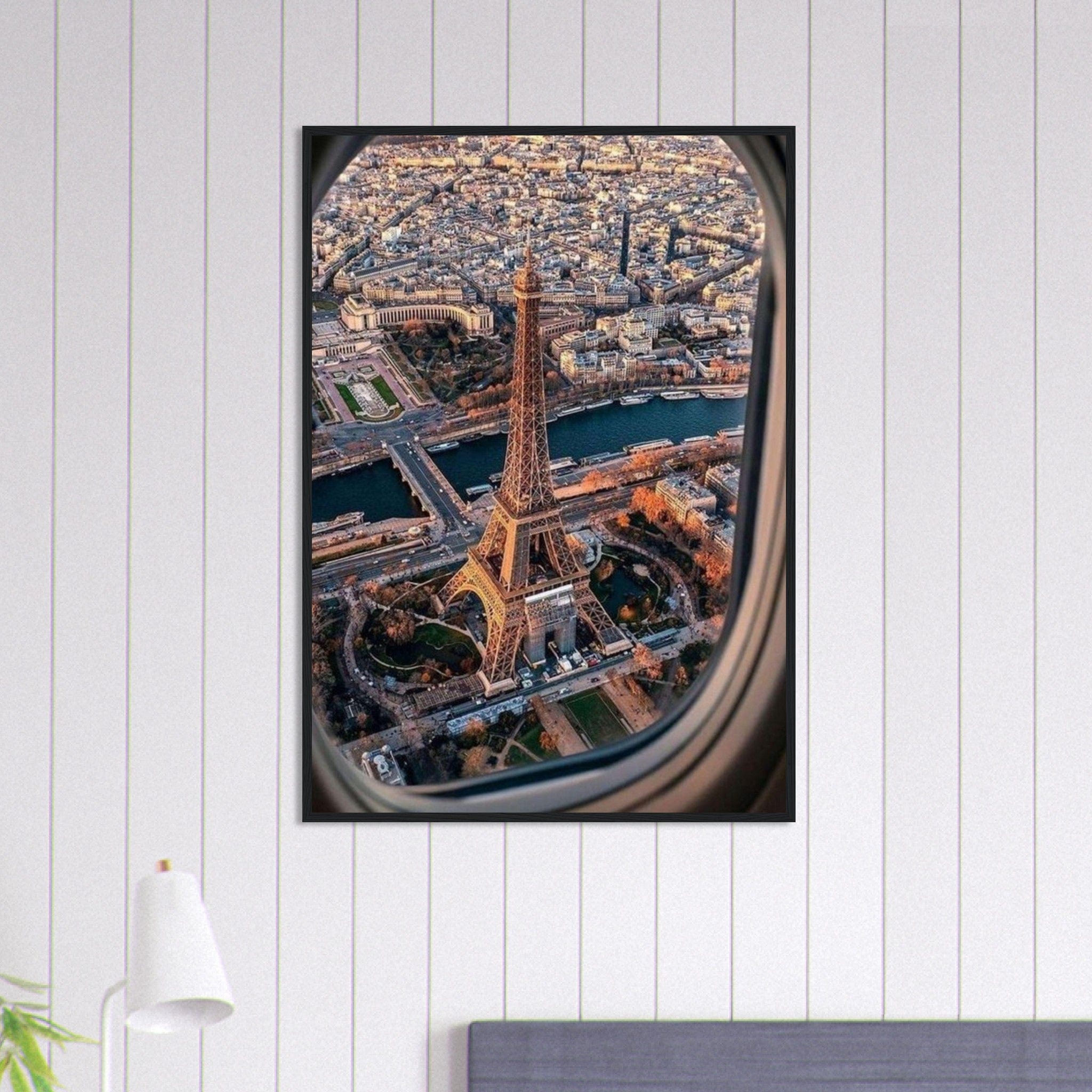 Canvanation Print Material 70x100 cm / 28x40″ Tableau Paris Vue Du Ciel