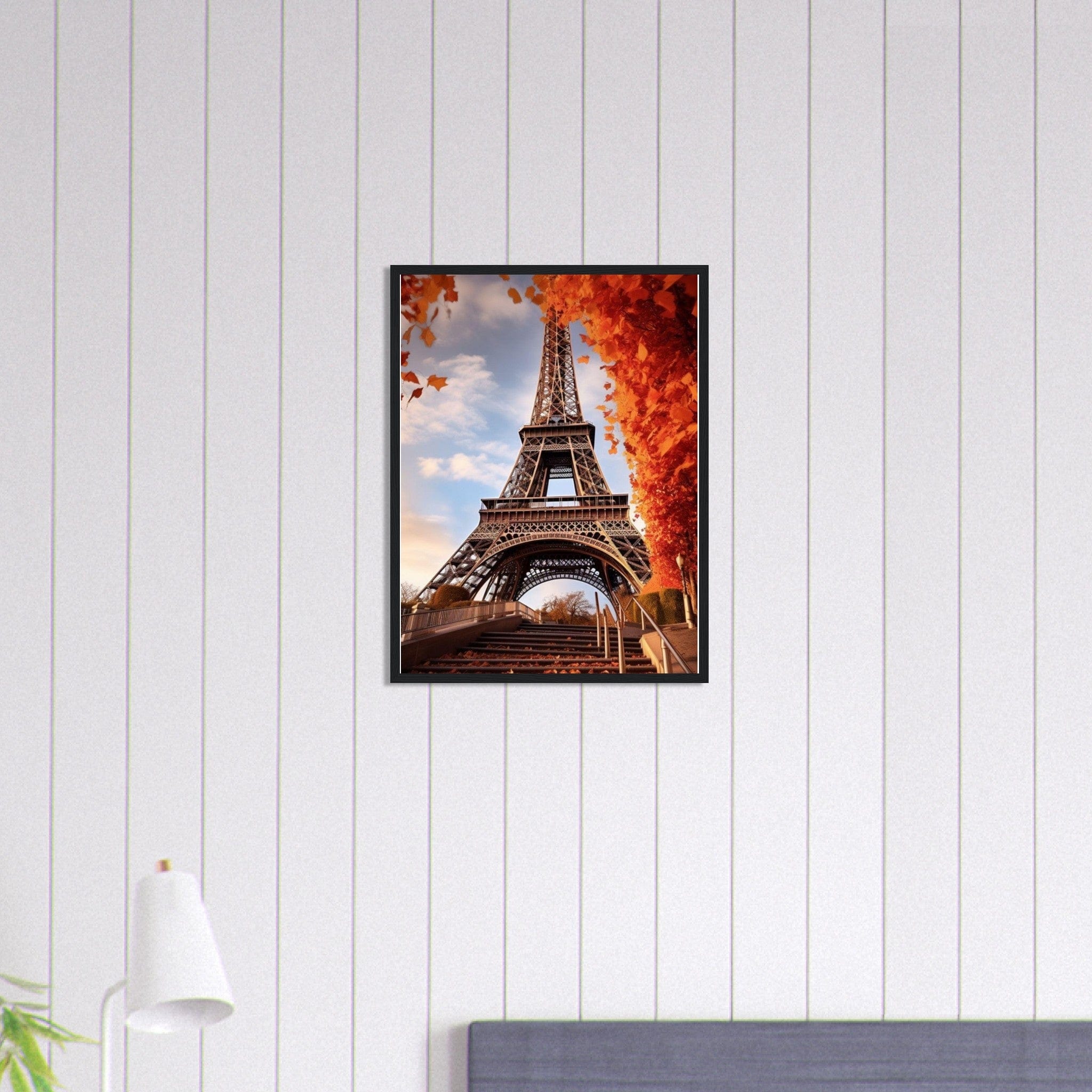 Canvanation Print Material 45x60 cm / 18x24″ Tableau Paris Automne Pont