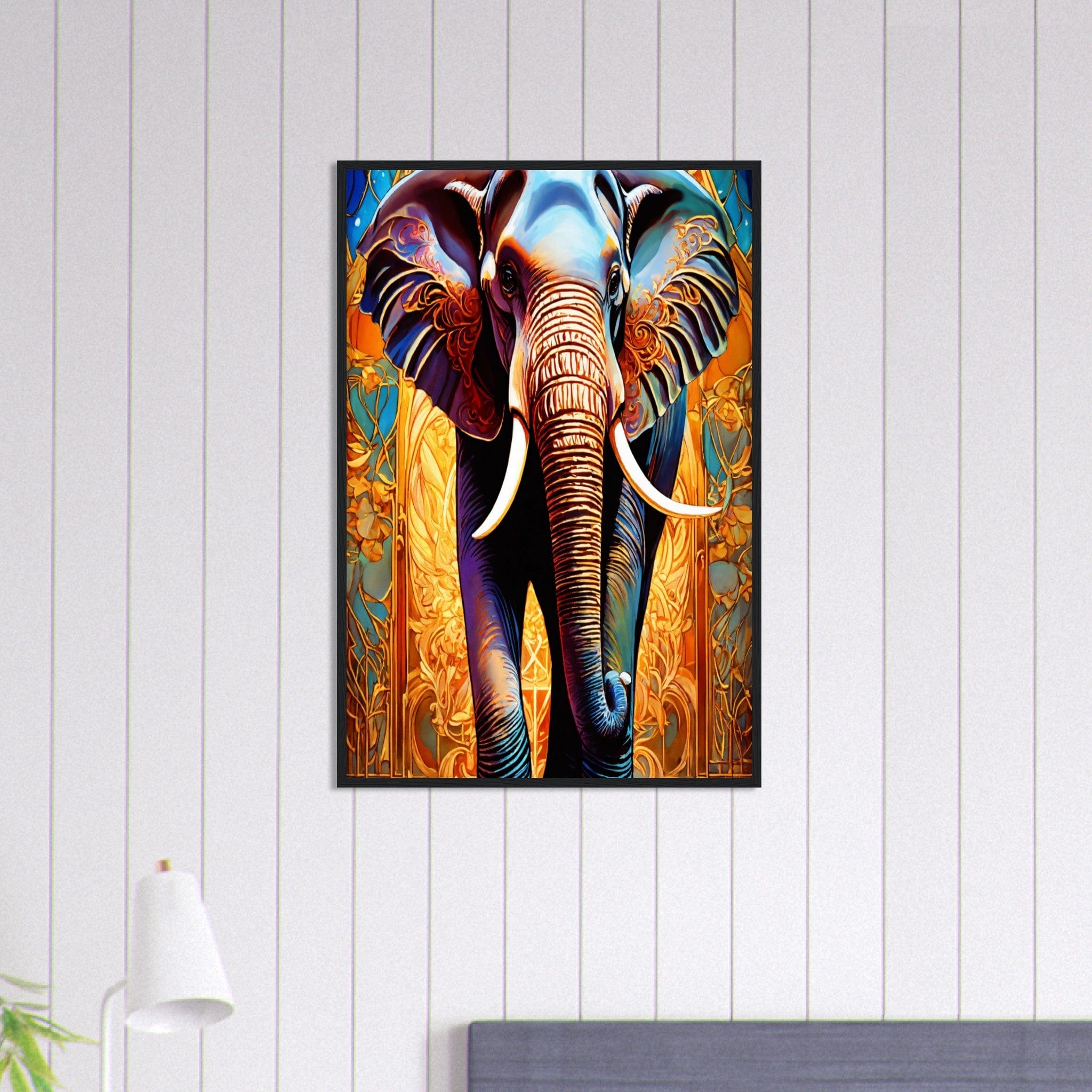 Canvanation Print Material 60x90 cm / 24x36″ Tableau Elephant Silence Éloquent