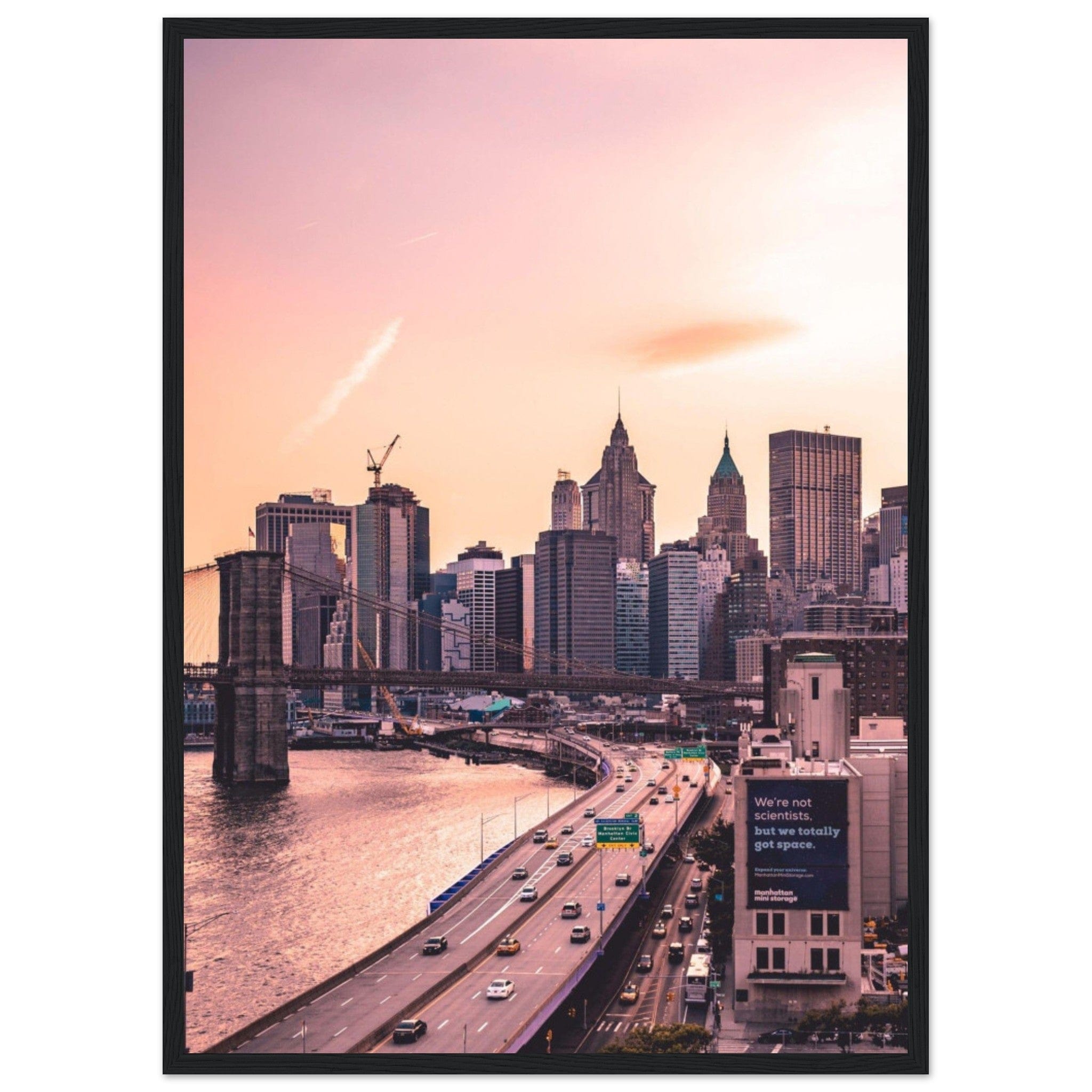 Gelato Print Material 50x70 cm / 20x28″ Tableau Ville New York