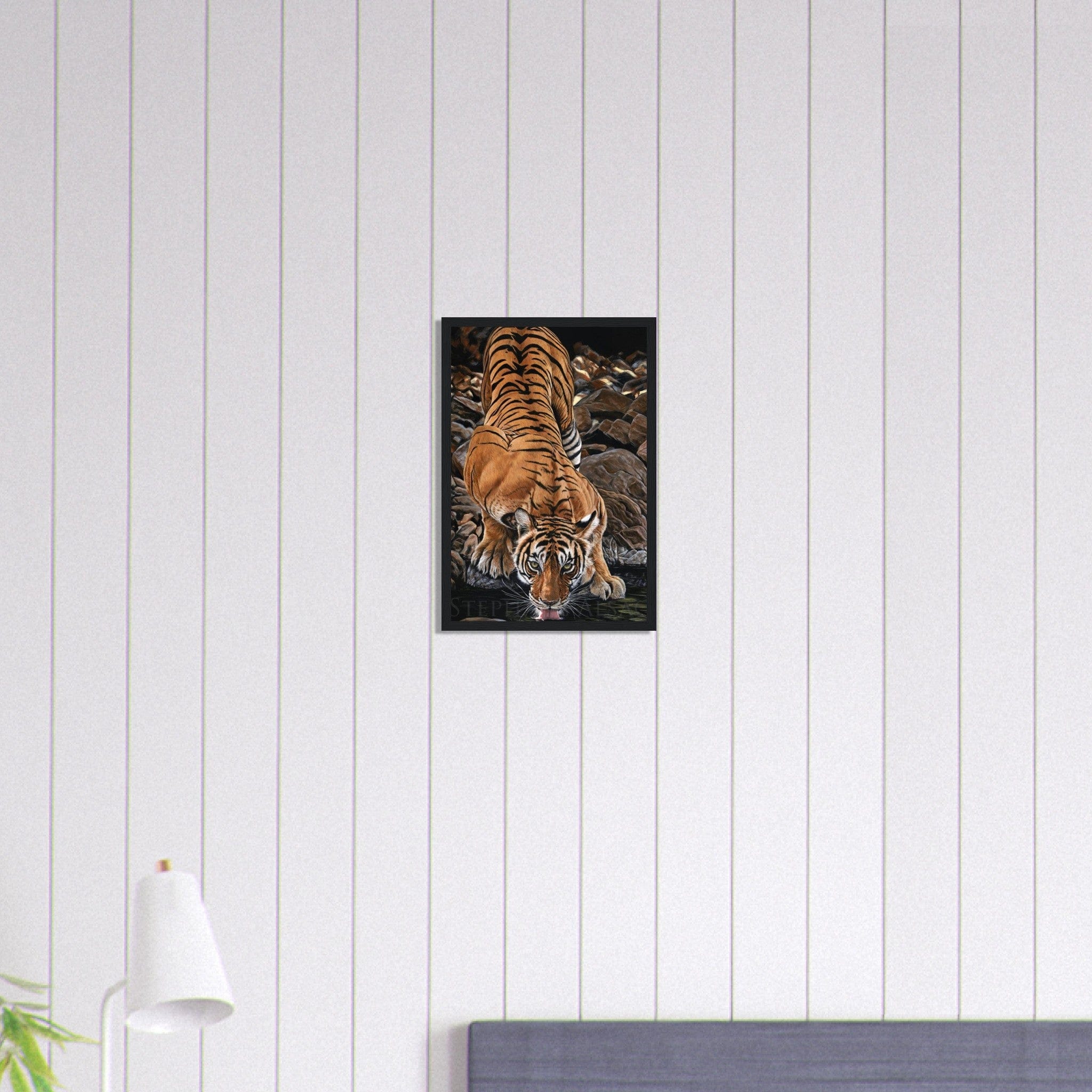 Canvanation Print Material 30x45 cm / 12x18″ Tableau Tigre Jungle