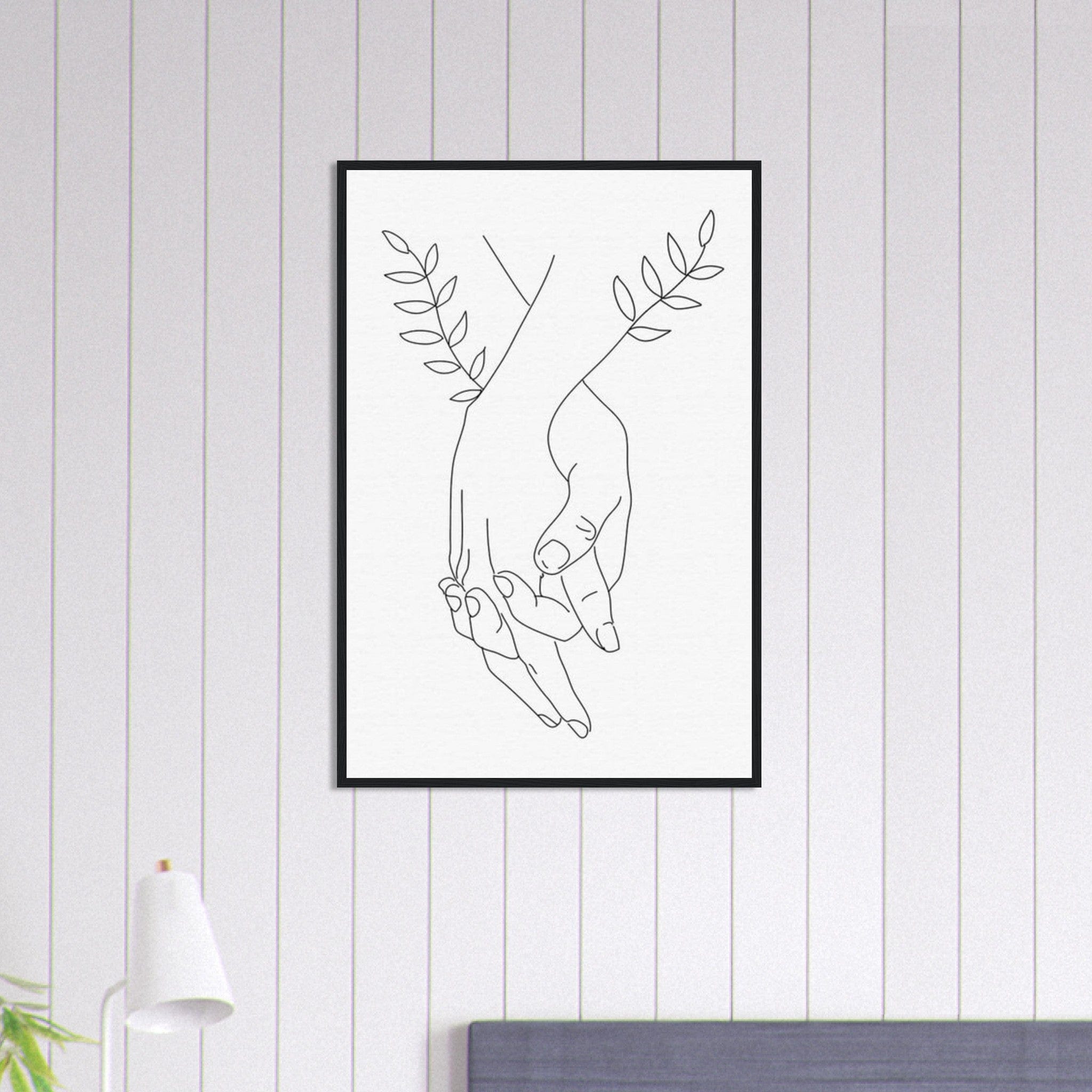 Canvanation Print Material 60x90 cm / 24x36″ Tableau Couple Dans la danse des sentiments