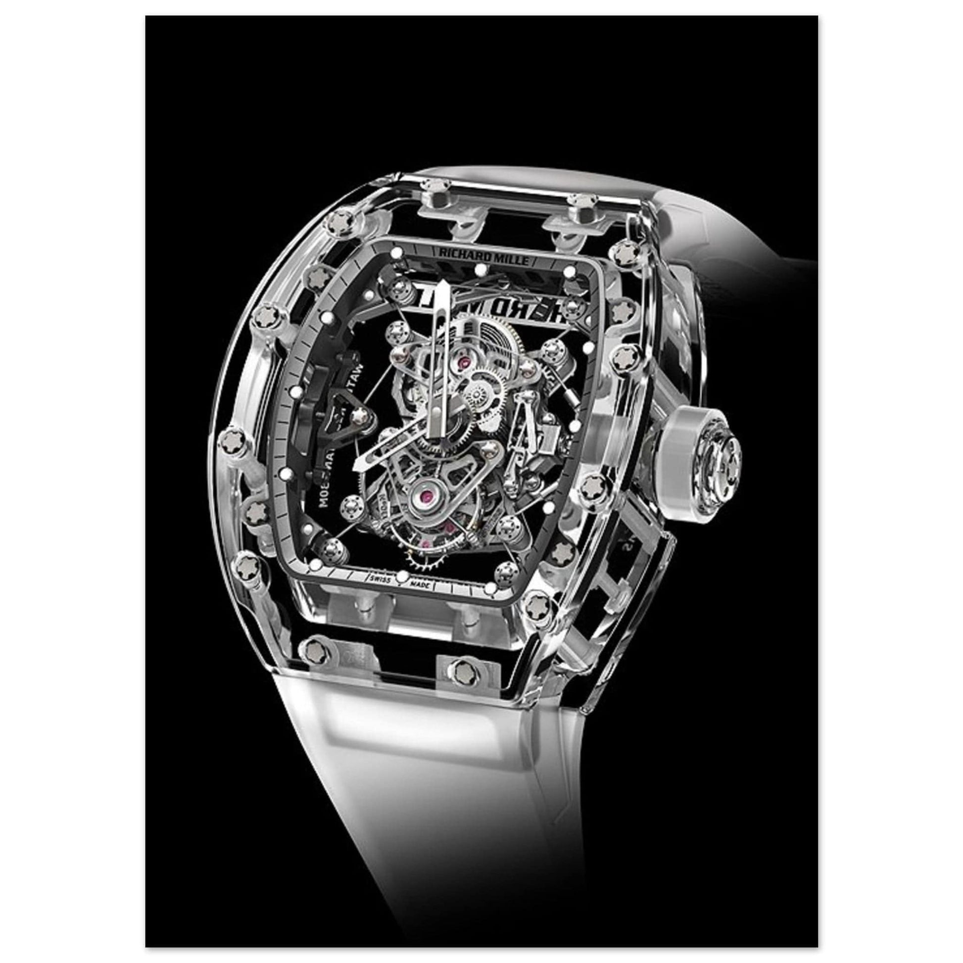 Poster Montre Richard Mille Canvanation