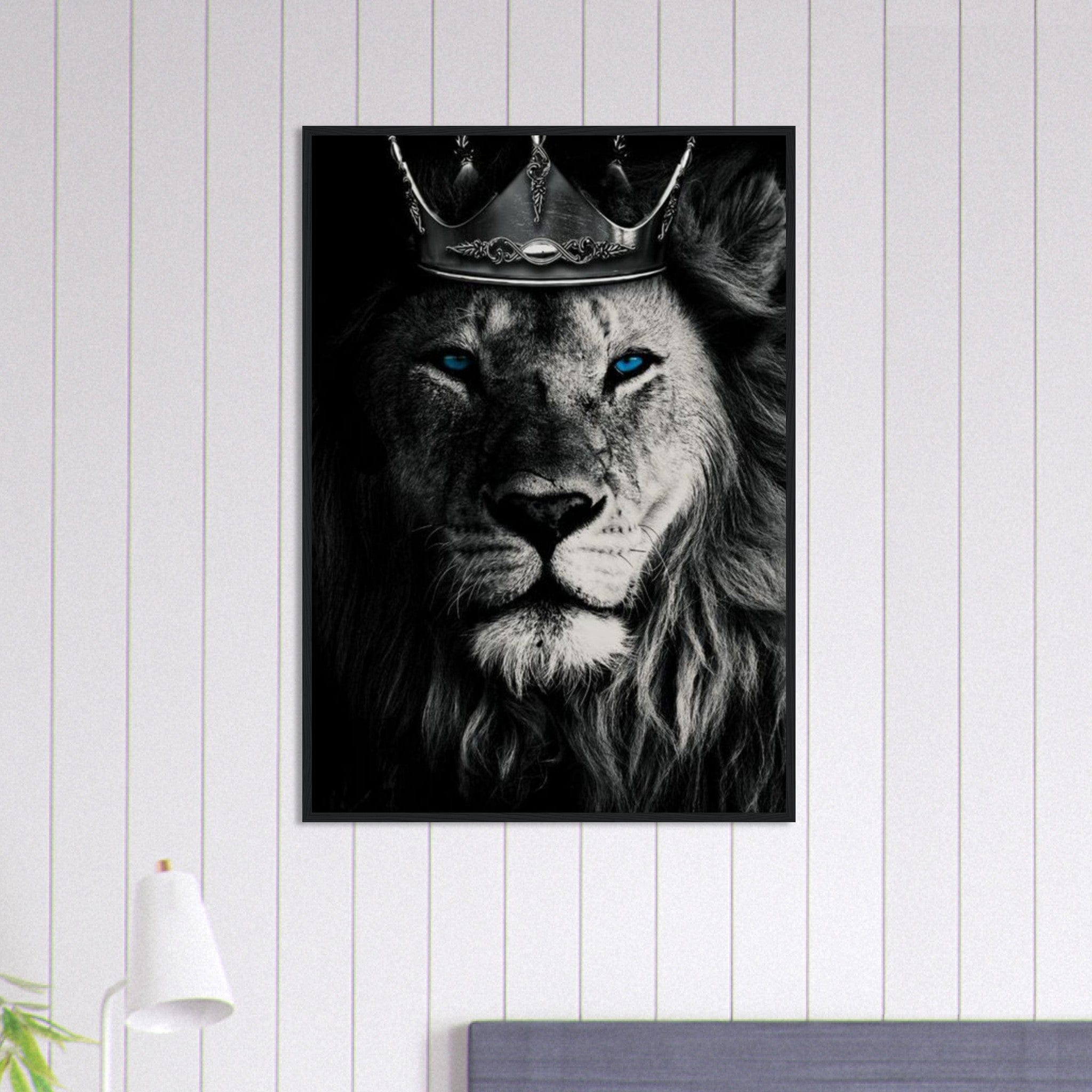 Canvanation Print Material 70x100 cm / 28x40″ Tableau Lion Street Art