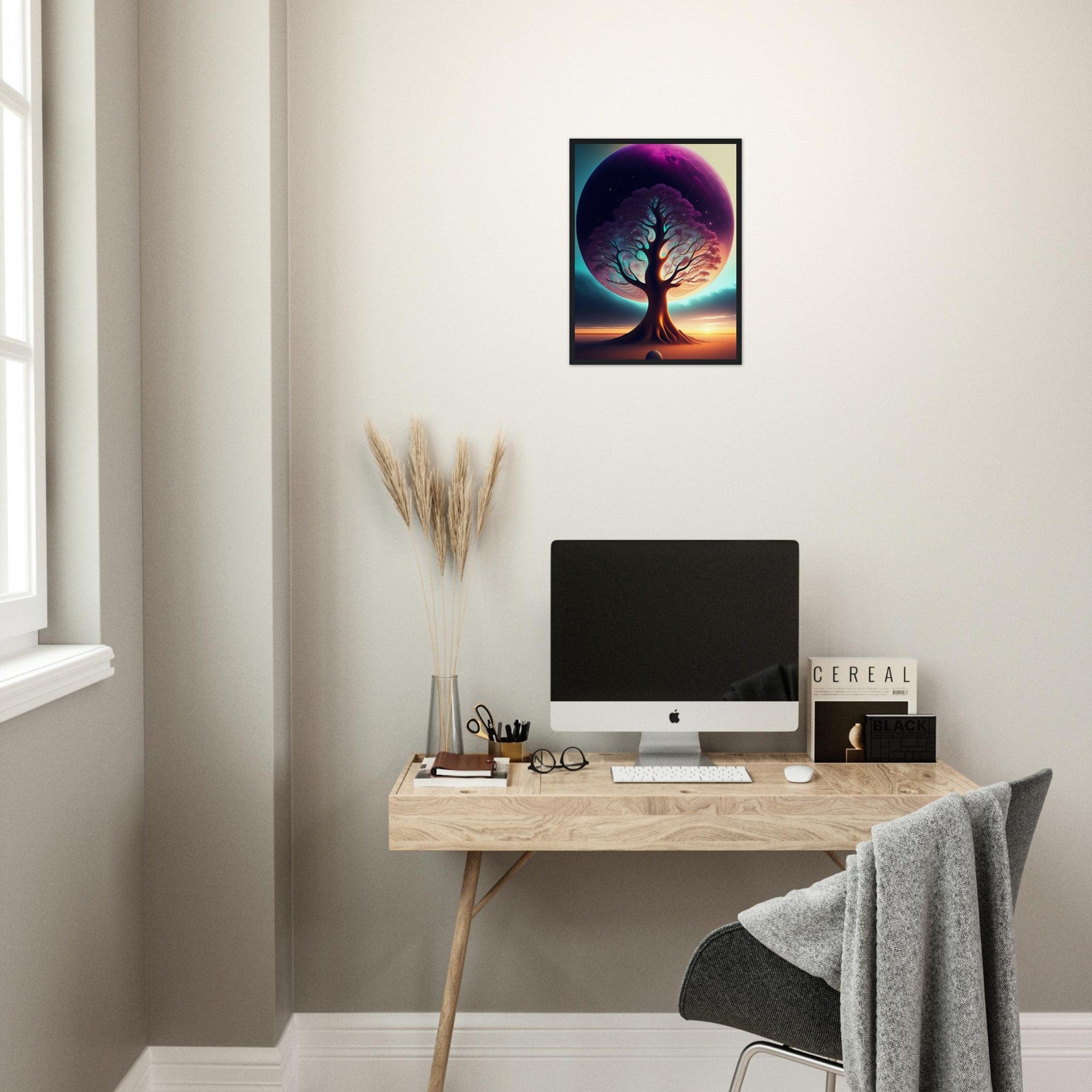 Canvanation Print Material Tableau Arbre De Vie Force de la Nature