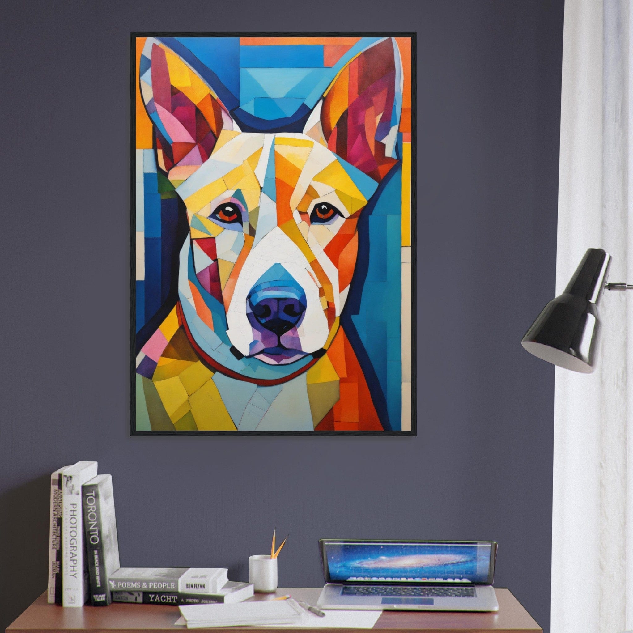 Canvanation Print Material Tableau Chien Douceur Canine