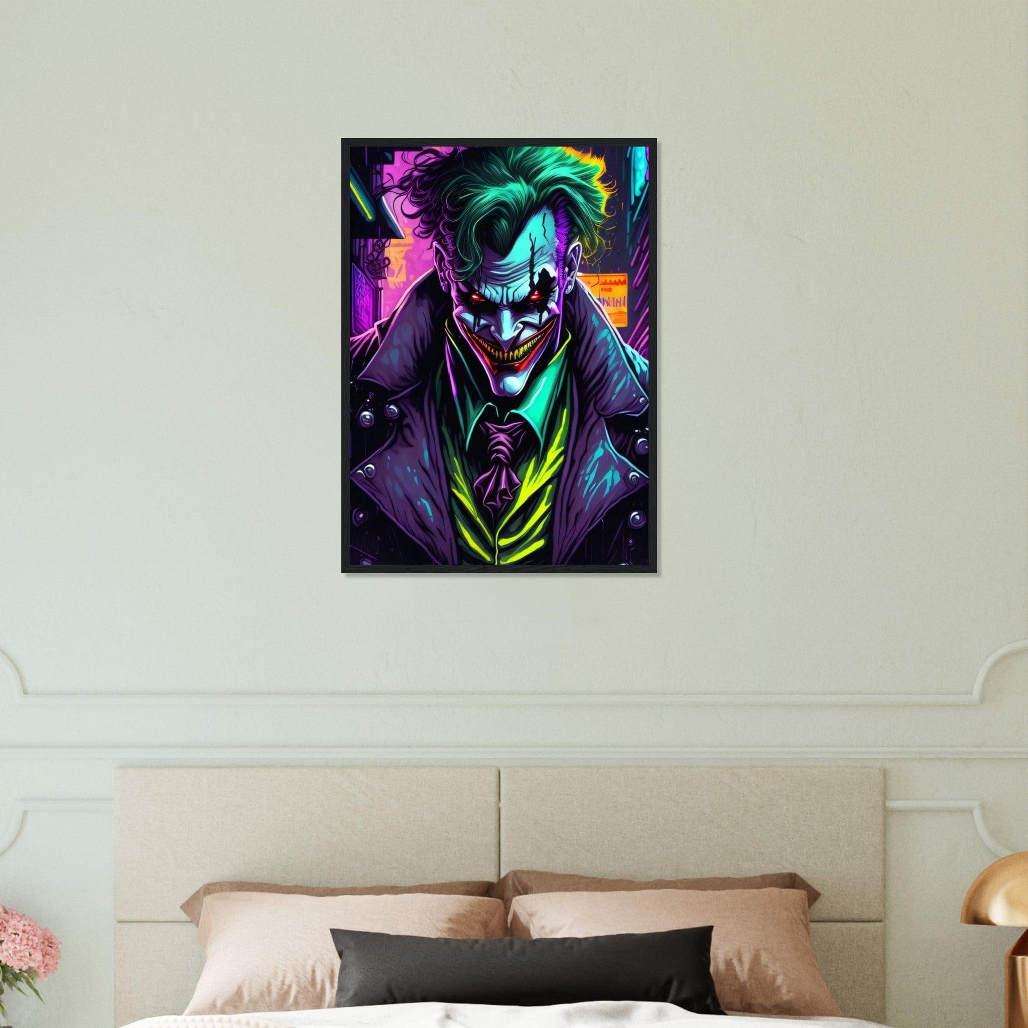 Tableau Pop Art Joker Canvanation