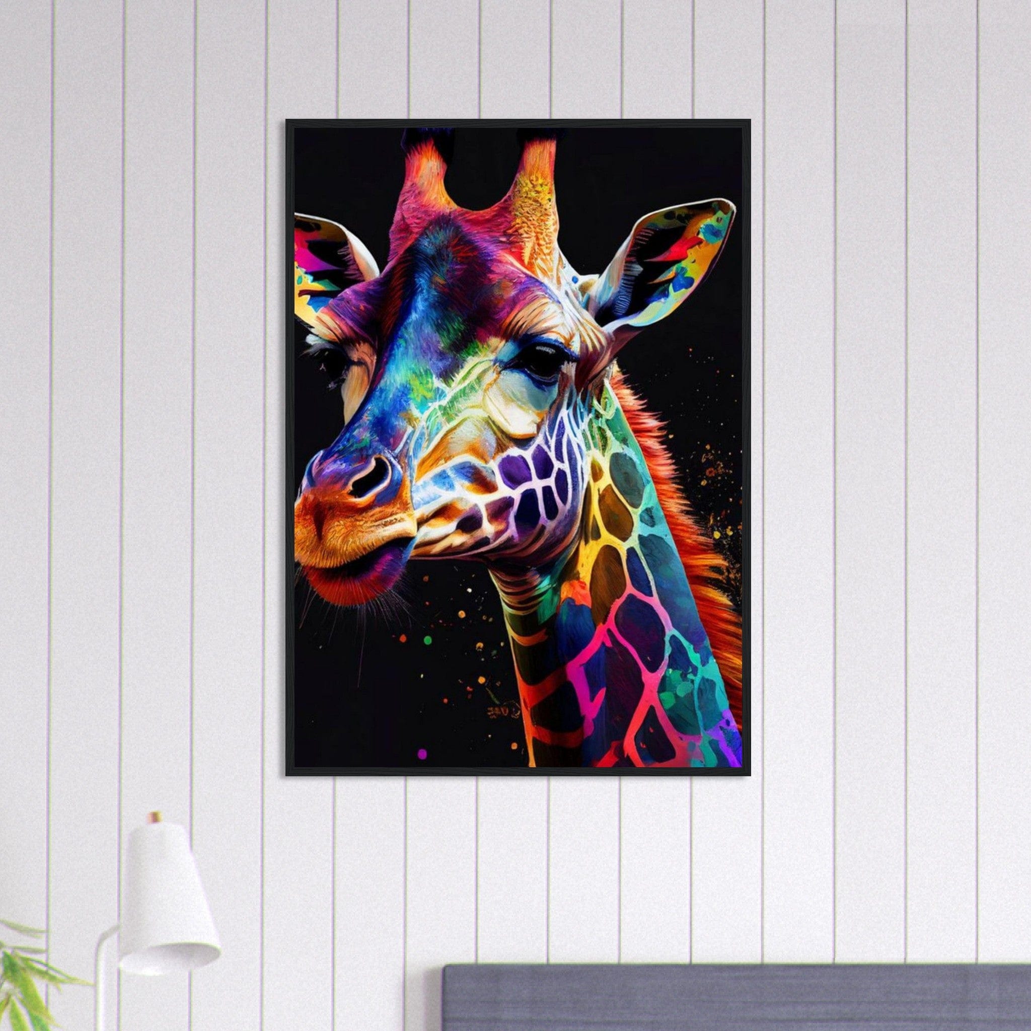 Canvanation Print Material 70x100 cm / 28x40″ Tableau Zoo Girafe