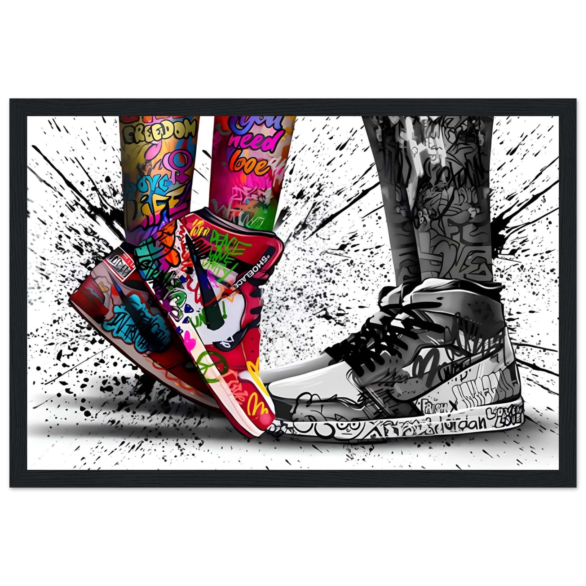 Canvanation Print Material Tableau De Luxe Air Jordan