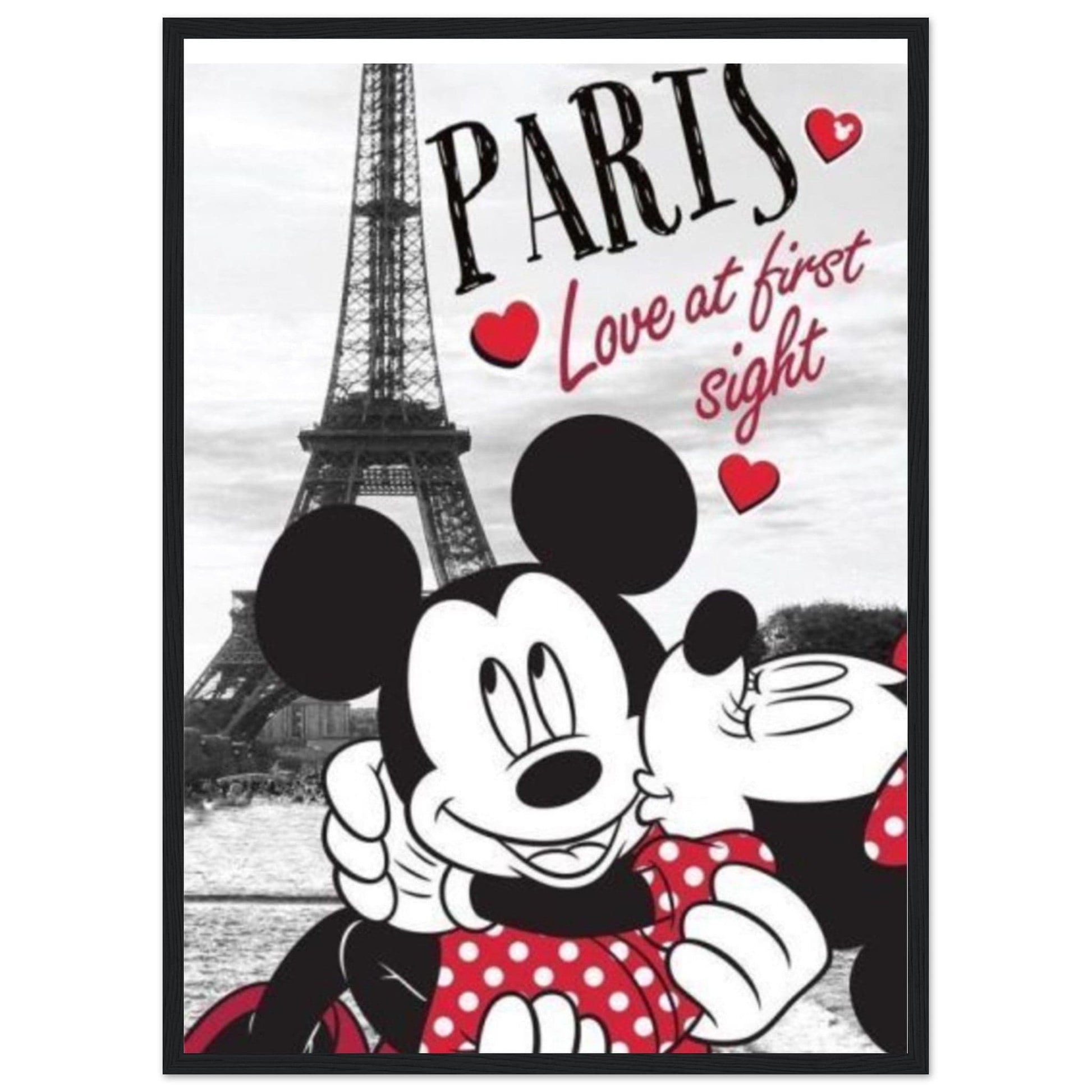 Tableau Mickey Minnie - Canvanation