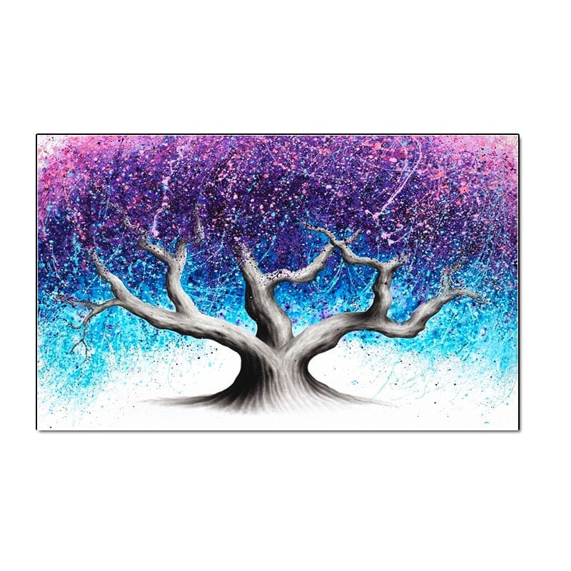 Canvanation 90x180CM / Sans Cadre Arbre De Vie Peinture Abstrait Tableau Avec Cadre