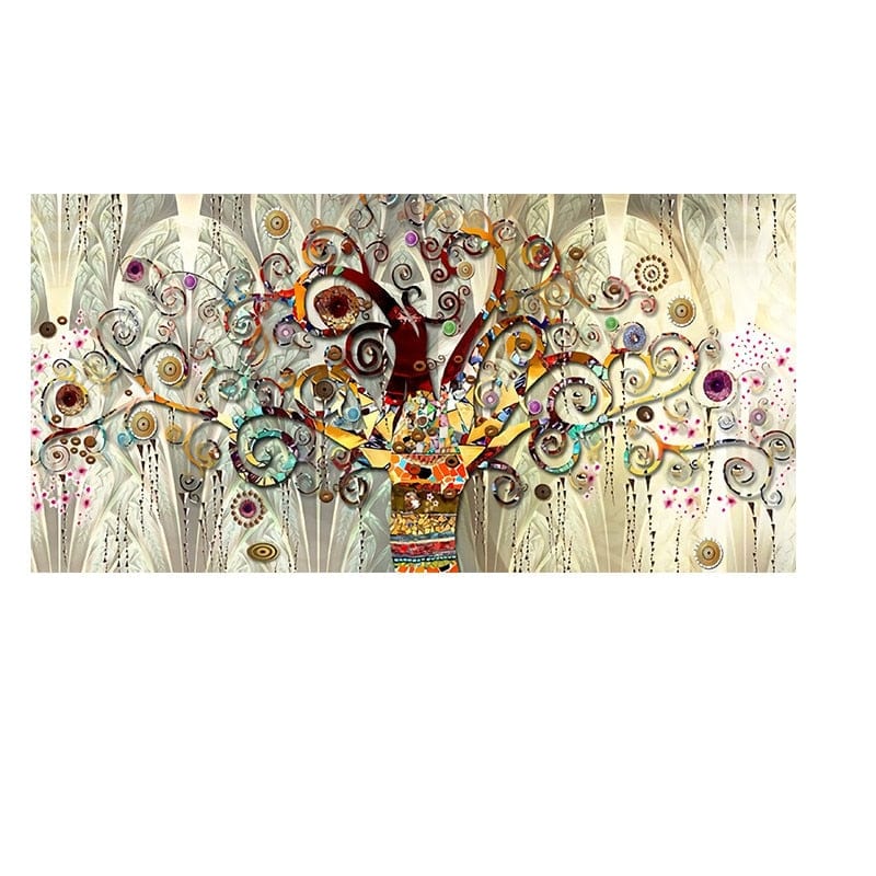 Canvanation 20x40cm / A Cadre Mural Arbre De Vie