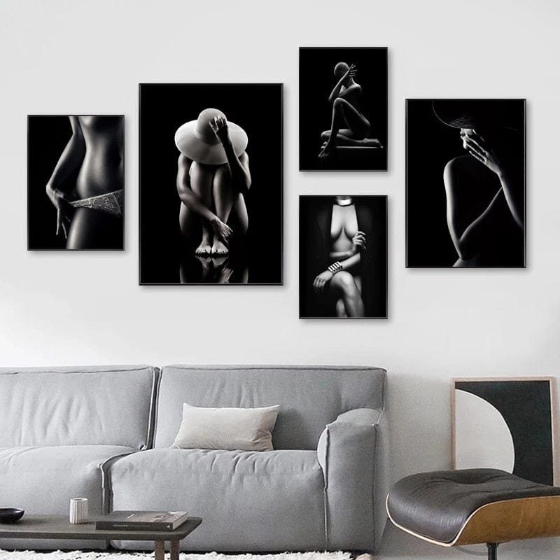 Tableau femme nue