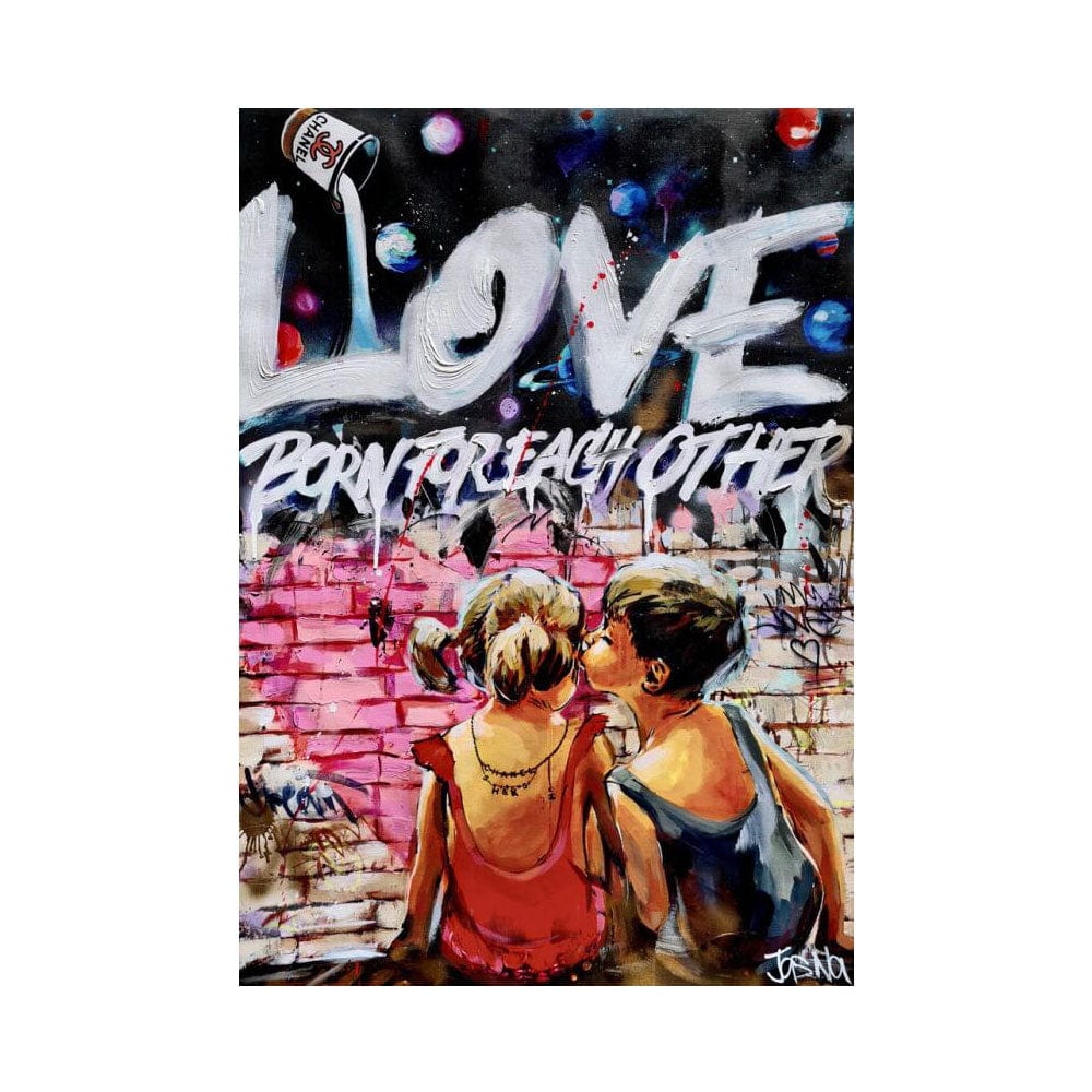 Tableau Street Art Love - Canvanation