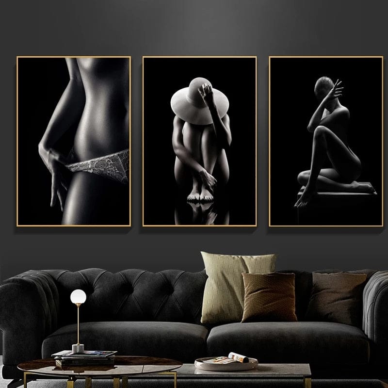 Canvanation Peinture Femme Nue Adulte