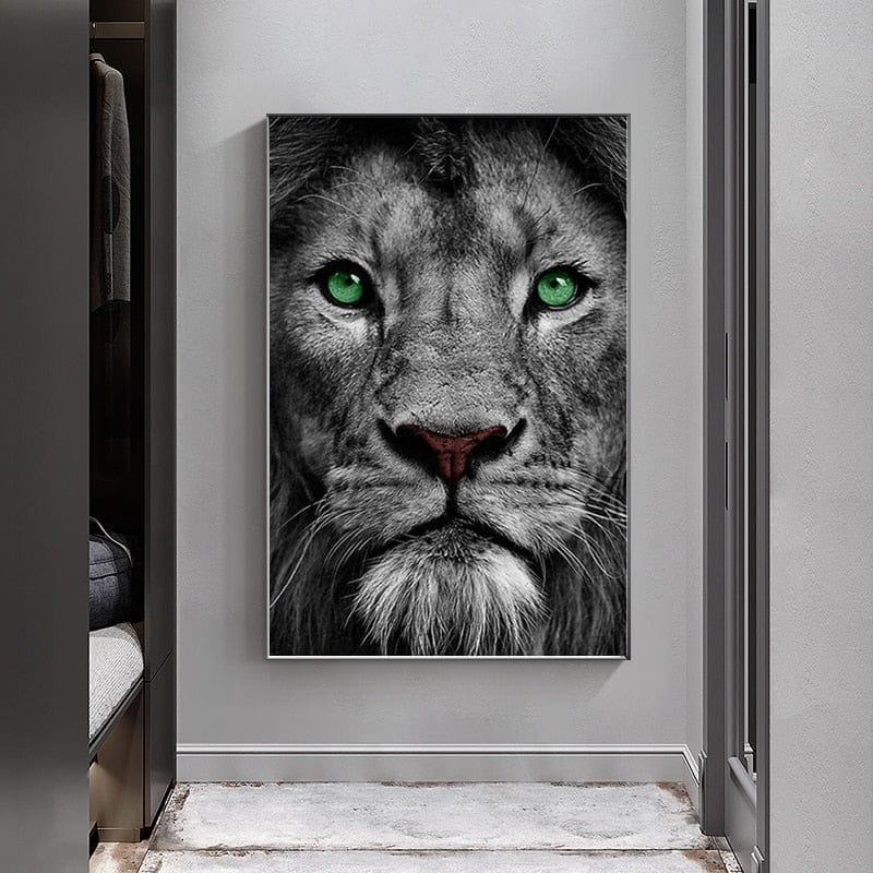 Canvanation Lion Affiche