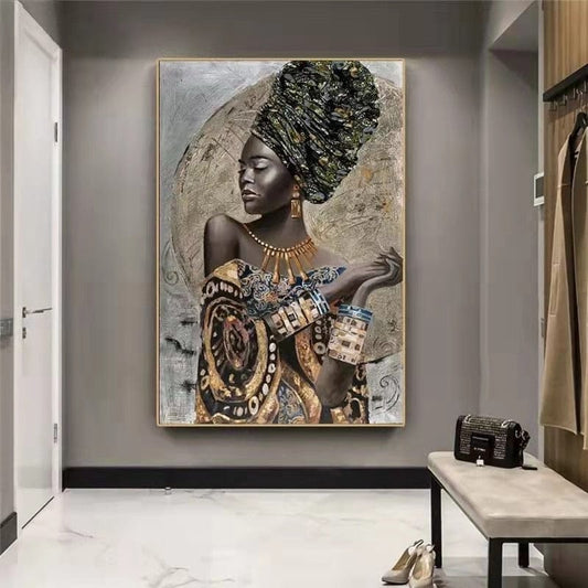 Peinture Africain Canvanation