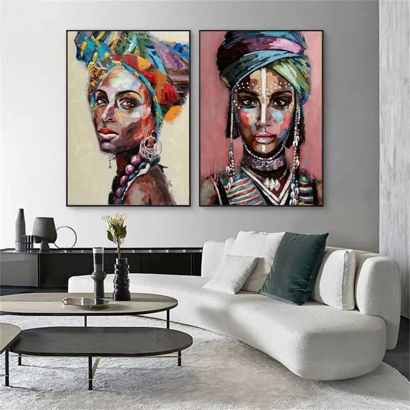 Peinture Africain Canvanation