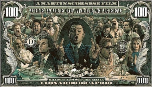 Peinture Le Loup De Wall Street Canvanation