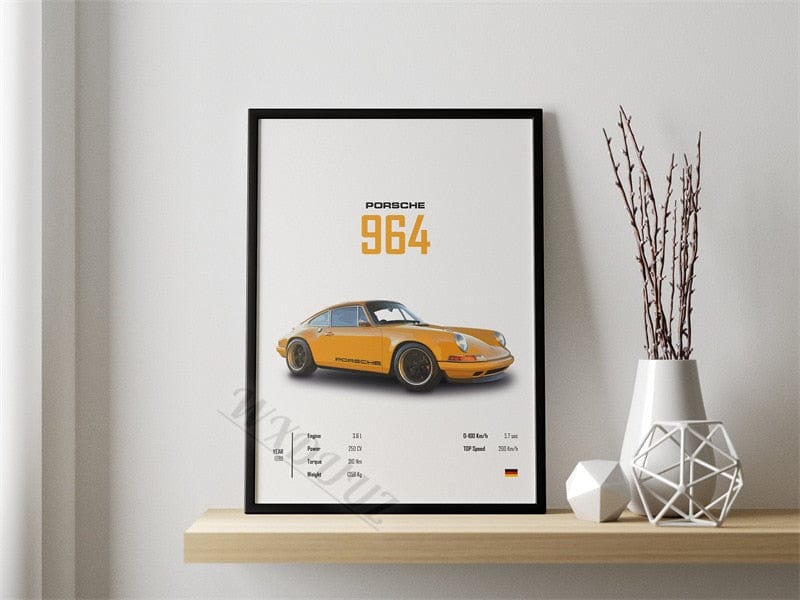 Canvanation 40x60cm No Frame / 17 Affiche Voiture 964