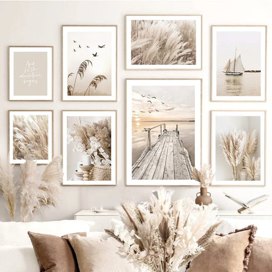 Canvanation Peinture Abstraite Lac