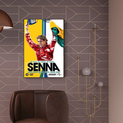 Tableau Ayrton Senna Canvanation