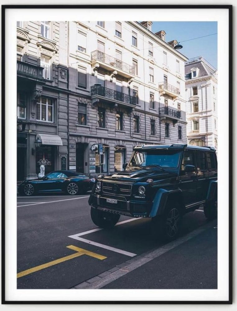 Canvanation 40x60cm Affiche Voiture Class G