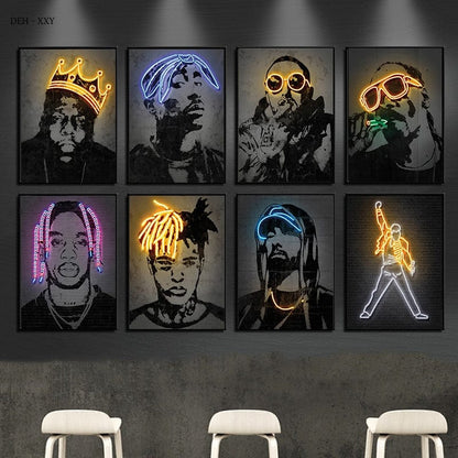 Tableau De Stars Du Rap