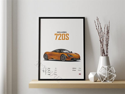 Affiche Voiture 730 S Canvanation