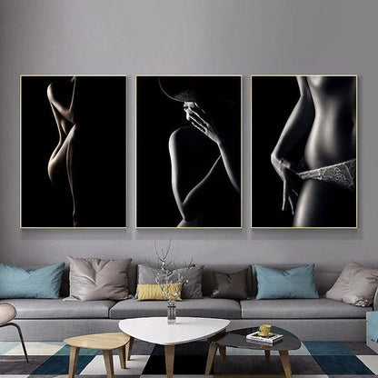 Tableau Femme Sensuelle - Canvanation