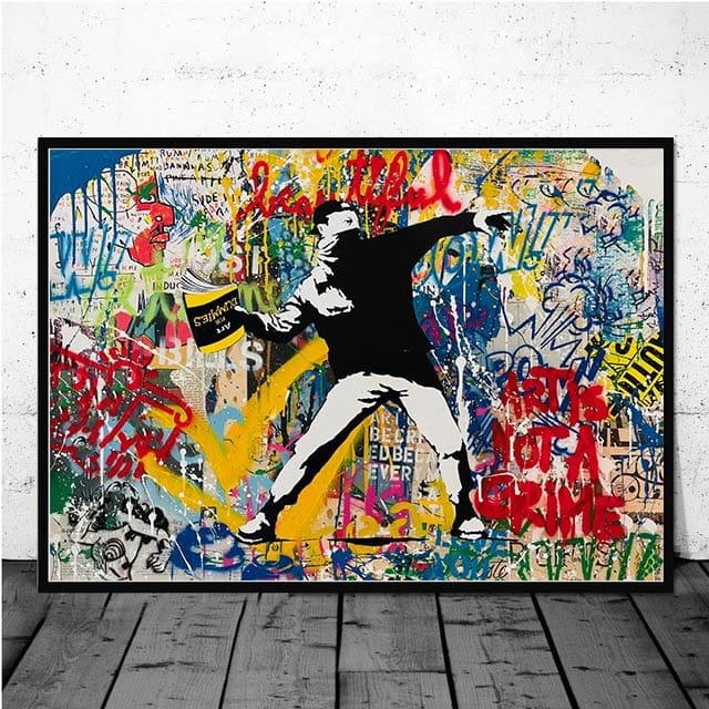 Canvanation 60x90cm Affiche Graffiti Street Art