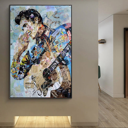 Canvanation Tableau Elvis Presley