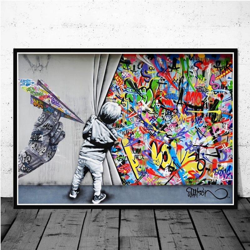 Canvanation 60x90cm Affiche Art Street