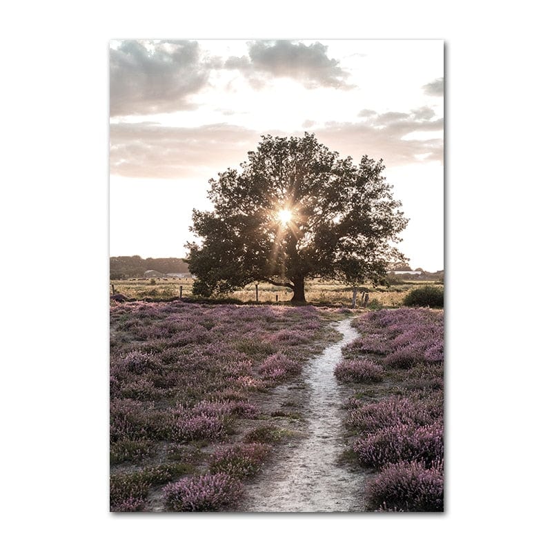 Tableau Arbre Avec Un Chemin Canvanation