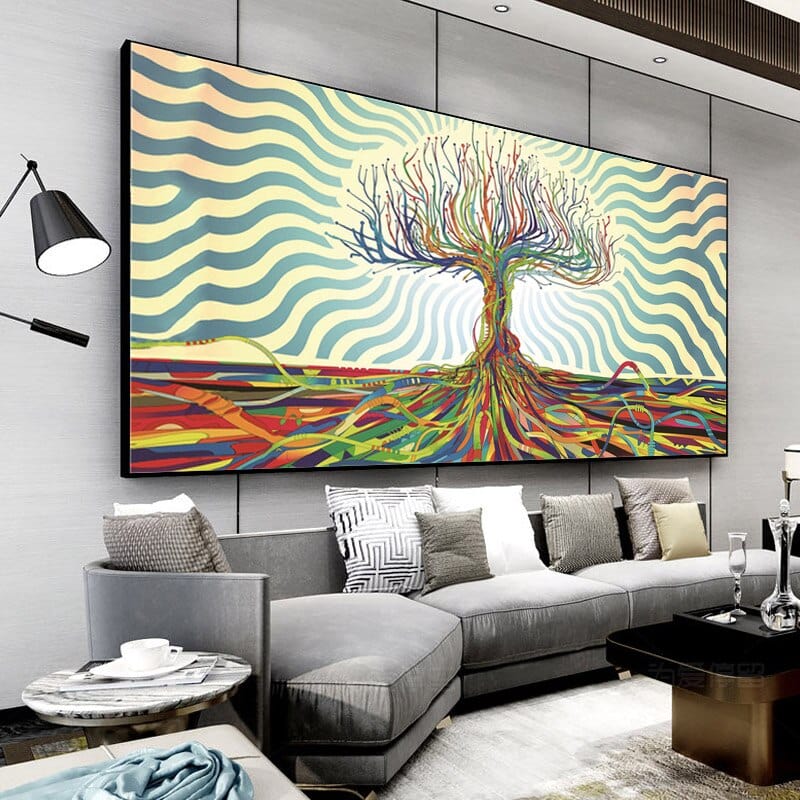 Tableau Arbre De Vie Moderne Canvanation