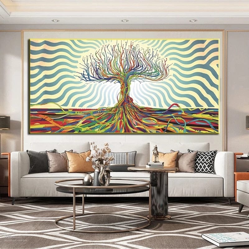 Tableau Arbre De Vie Moderne Canvanation