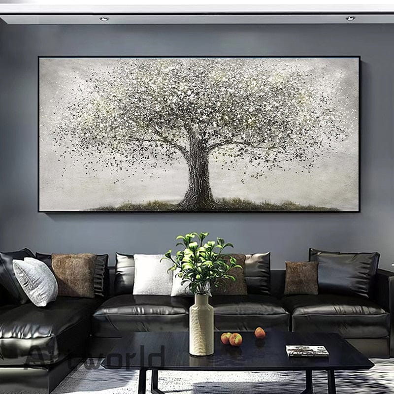 Tableau Arbre De Vie Noir Canvanation