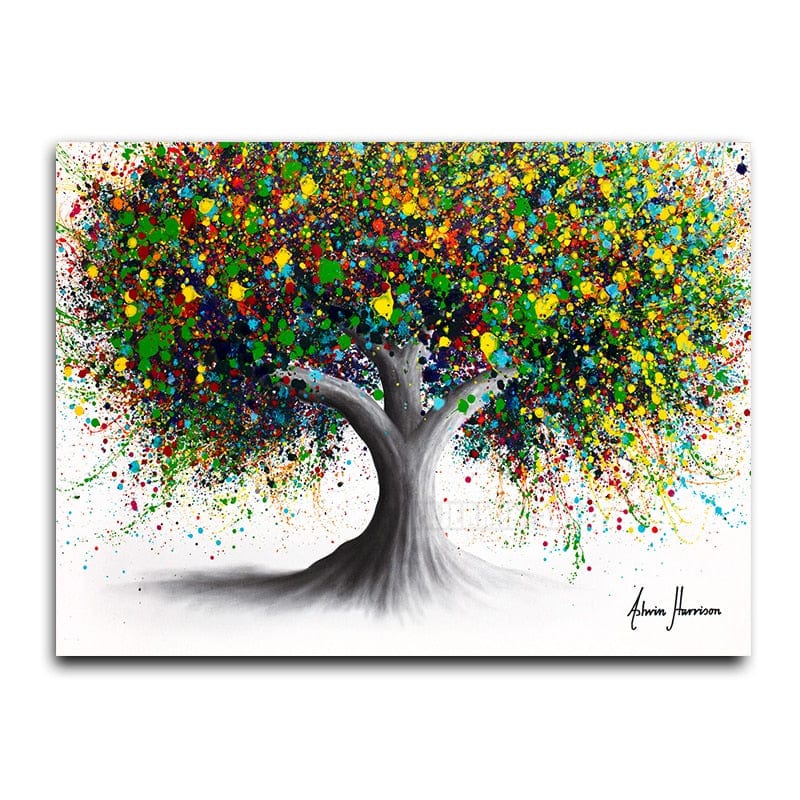 Tableau Avec Arbre De Vie Canvanation