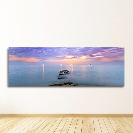 Canvanation 50x150cm / GX4220 Affiche Bord De Mer Moderne