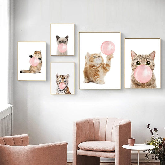 Canvanation Affiche Chat Original