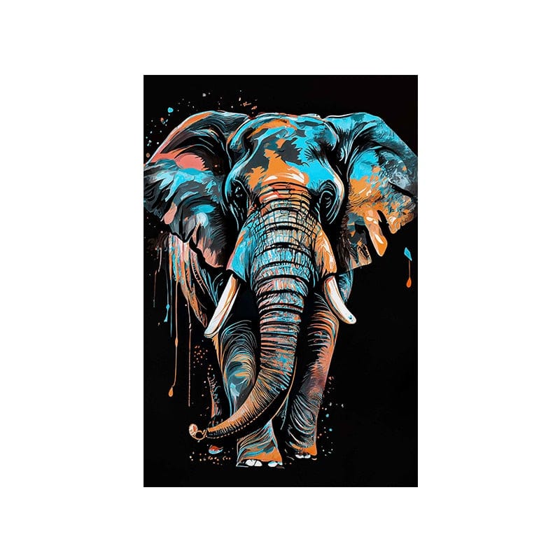 Canvanation 60X90cm Affiche Elephant Pop Art