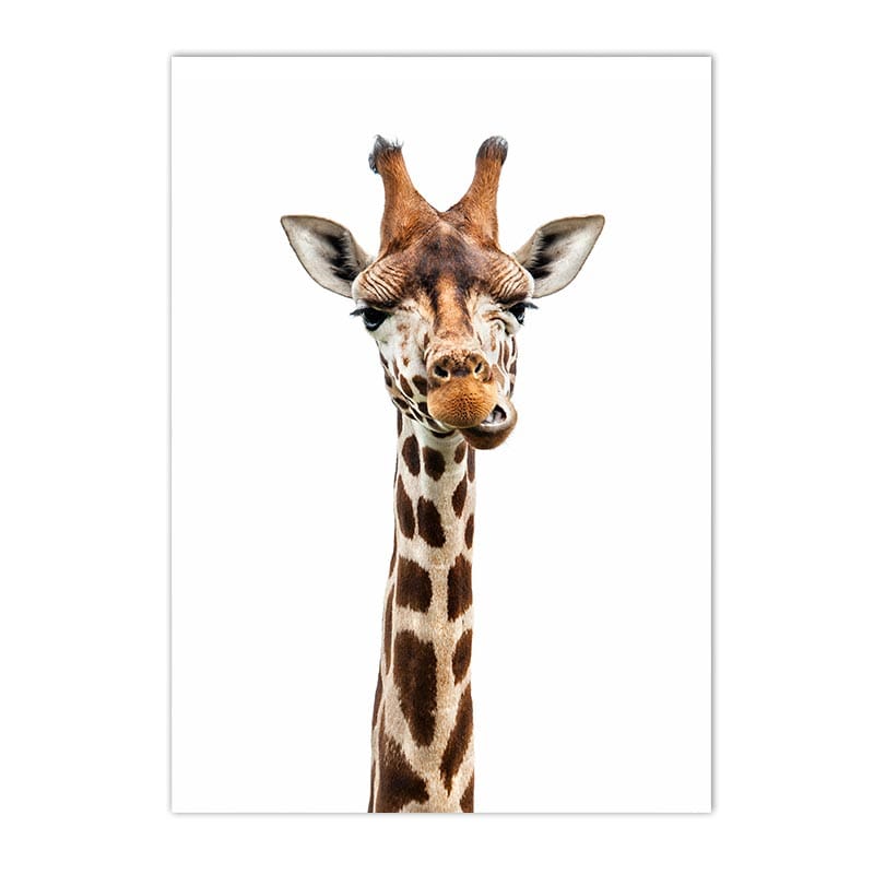 Canvanation 30x45cm Affiche Girafe Pop Art