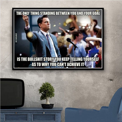 Tableau Loup De Wall Street Canvanation