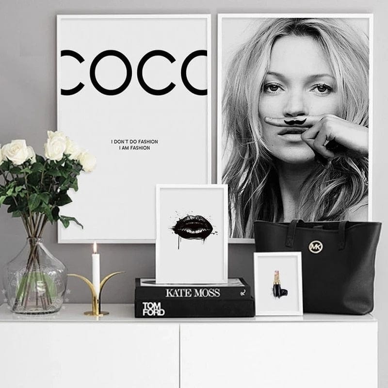 Tableau Marque De Luxe Coco Canvanation