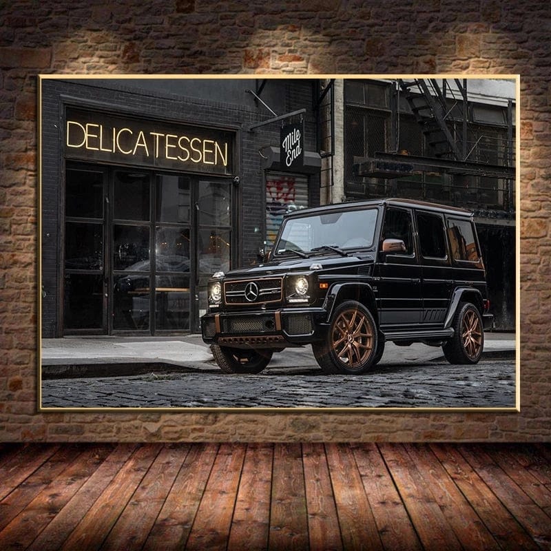 Tableau Marque De Luxe Mercedes G Class Canvanation