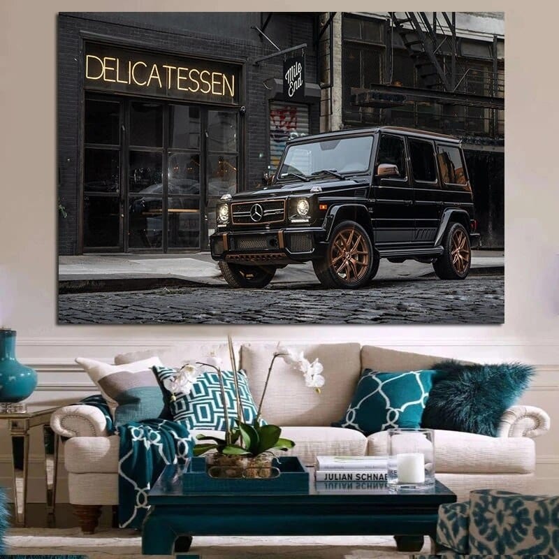 Tableau Marque De Luxe Mercedes G Class Canvanation