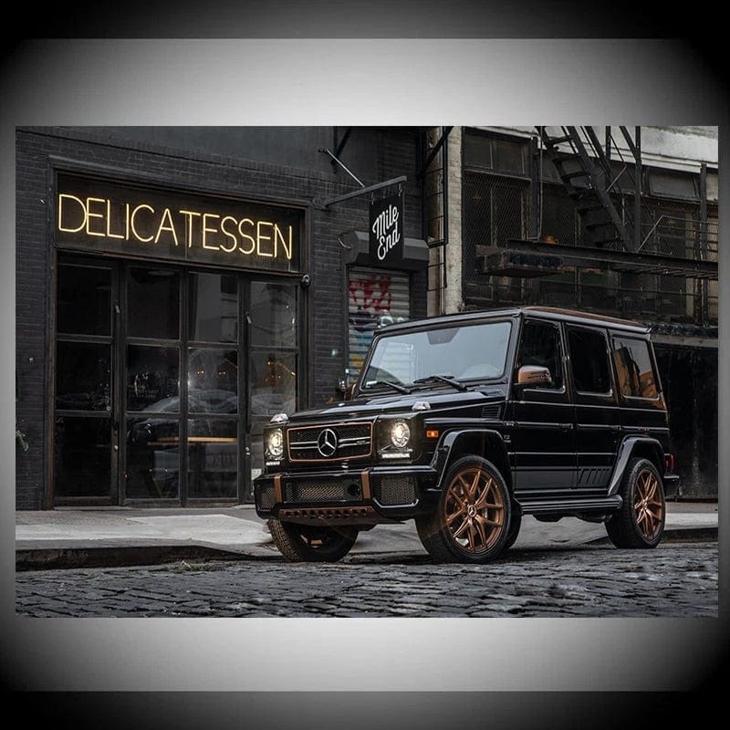 Tableau Marque De Luxe Mercedes G Class Canvanation