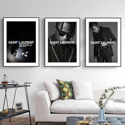 Tableau Marque De Luxe Saint Laurent Canvanation